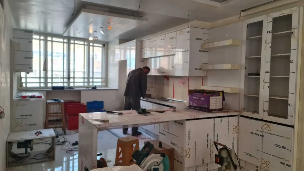 کابینت آشپزخانه هایگلاس