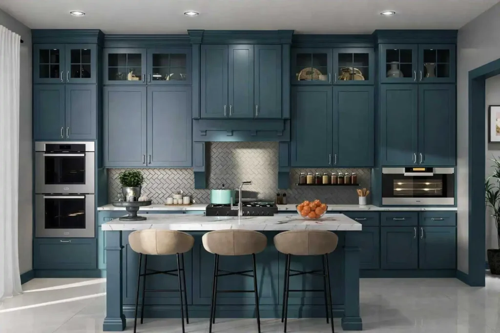 مزایای کابینت آشپزخانه پلی اورتان نسبت به ام دی اف و هایگلاس | بررسی تخصصی سلام هنرچوب