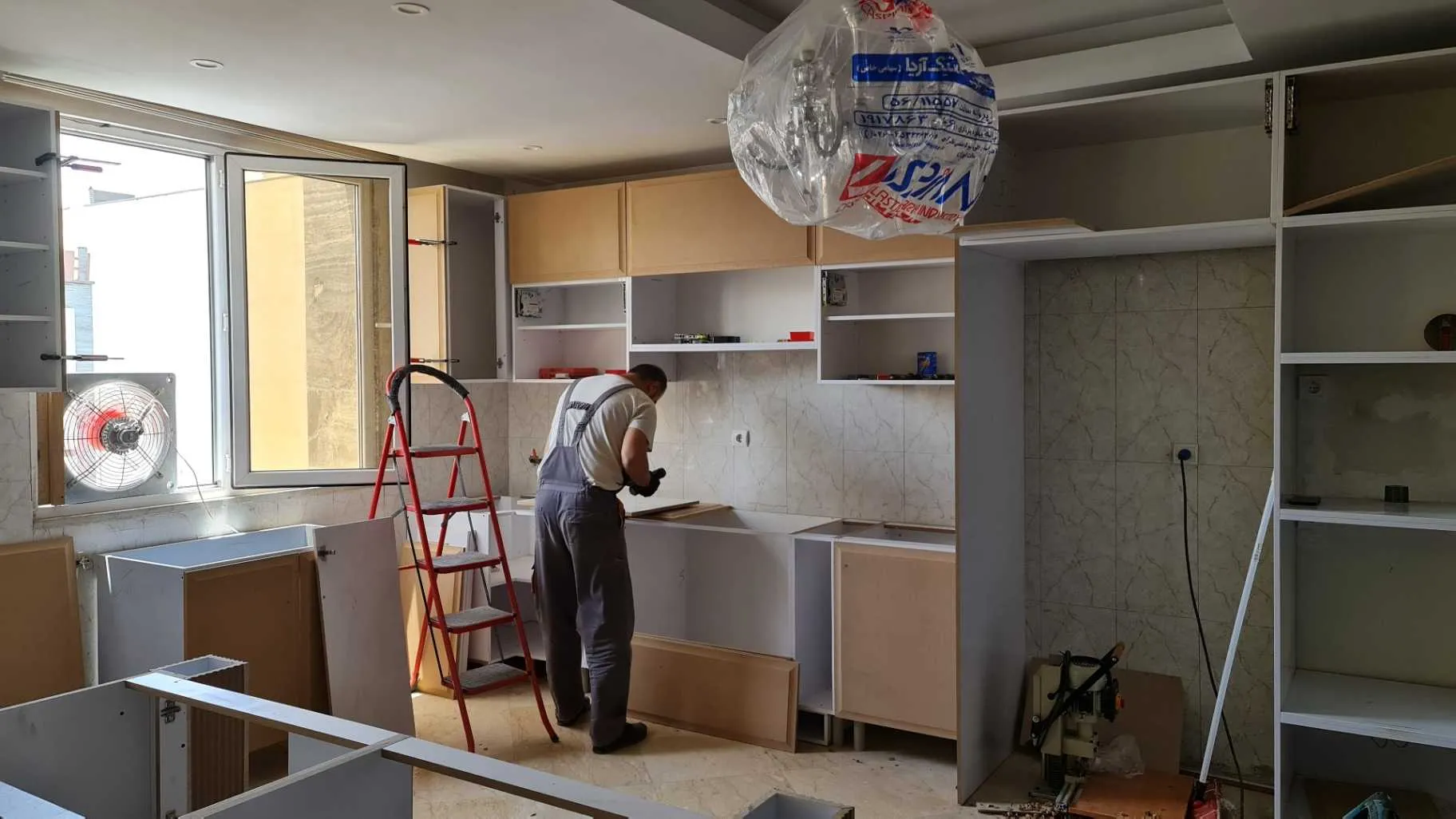 کابینت آشپزخانه پلی اورتان