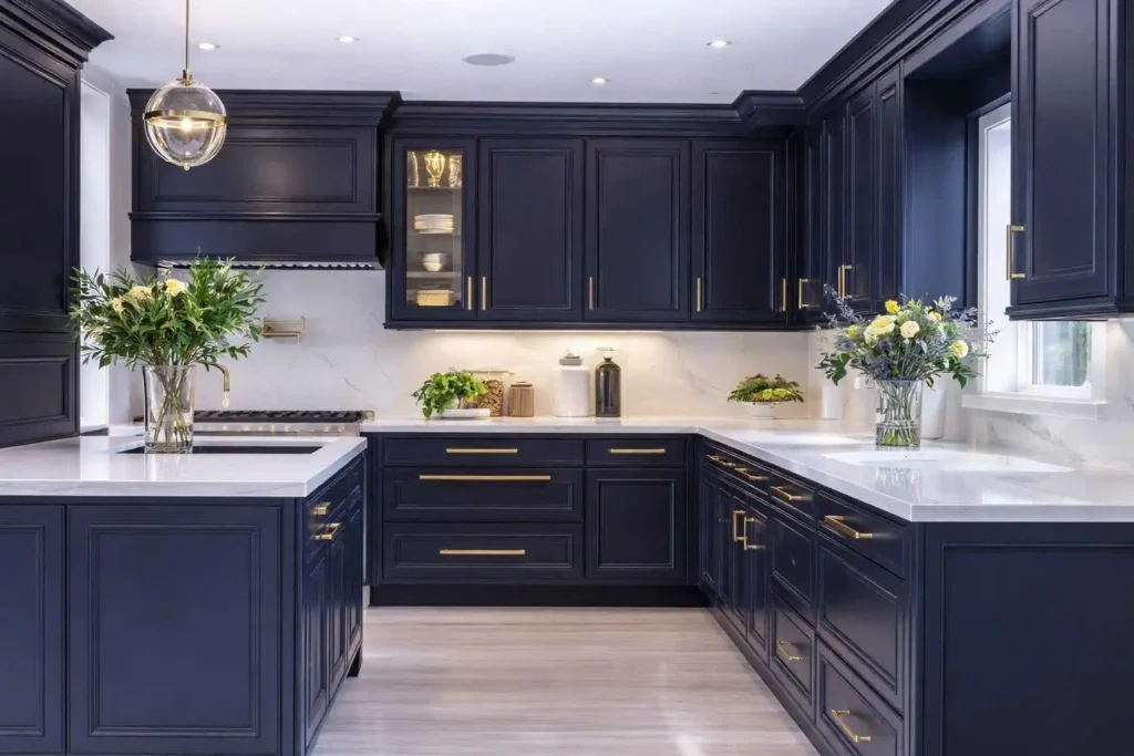 مزایای کابینت آشپزخانه وکیوم نسبت به ام دی اف و هایگلاس