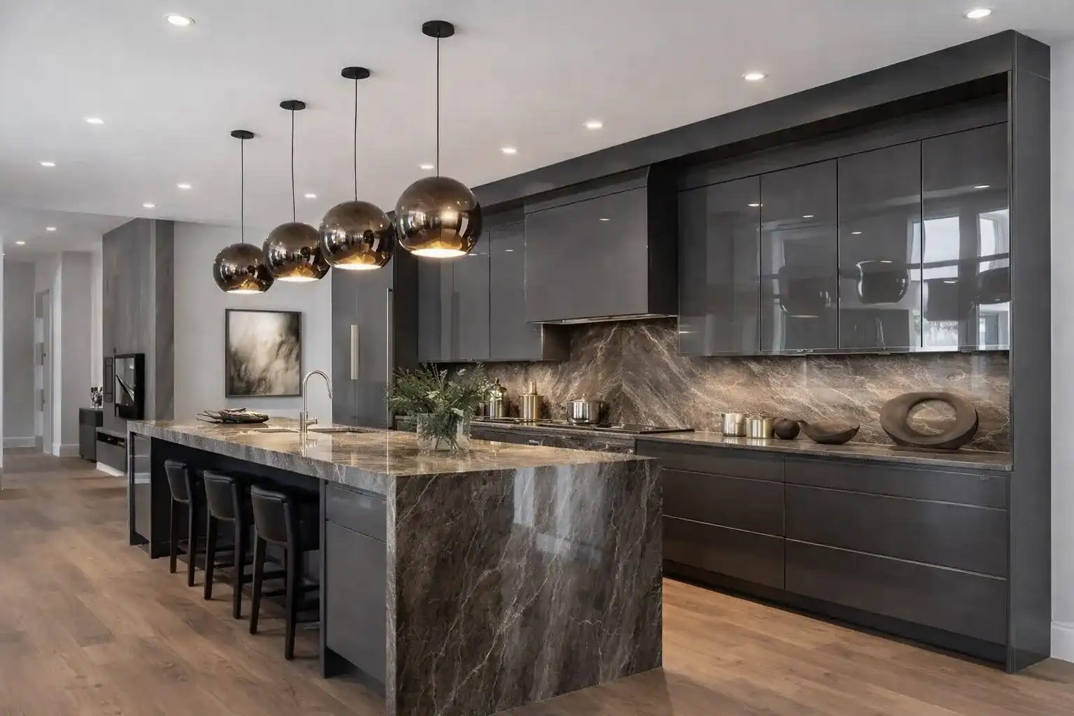 کابینت آشپزخانه هایگلاس چیست و چرا در تهران محبوب است؟