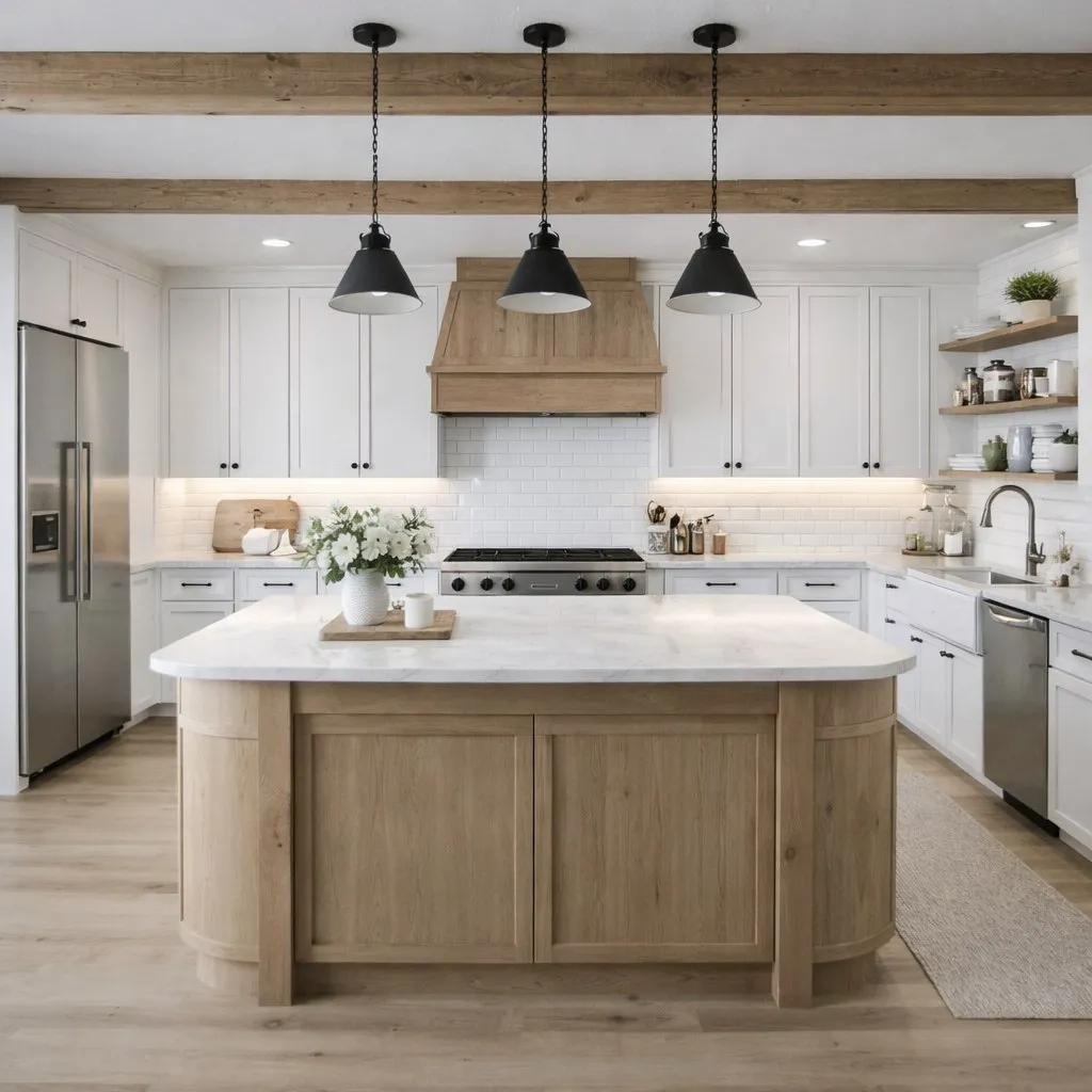 کابینت آشپزخانه ترکیبی چیست و چرا محبوب شده است؟