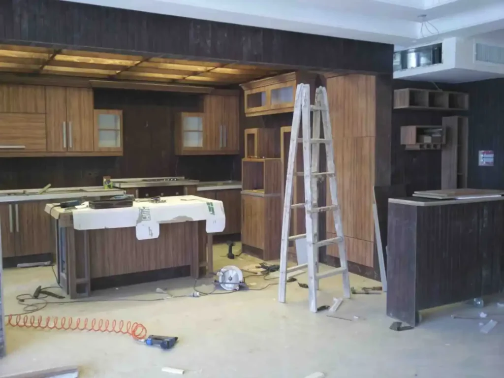 کابینت آشپزخانه ترکیبی MDF