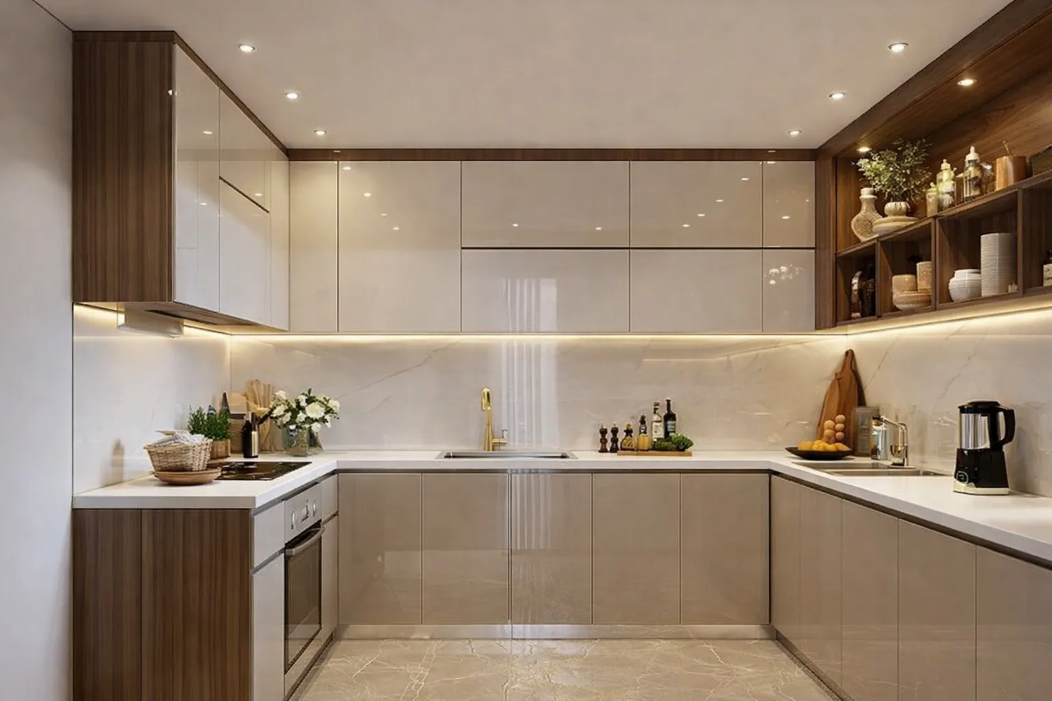 راهنمای کامل قیمت کابینت آشپزخانه MDF در تهران