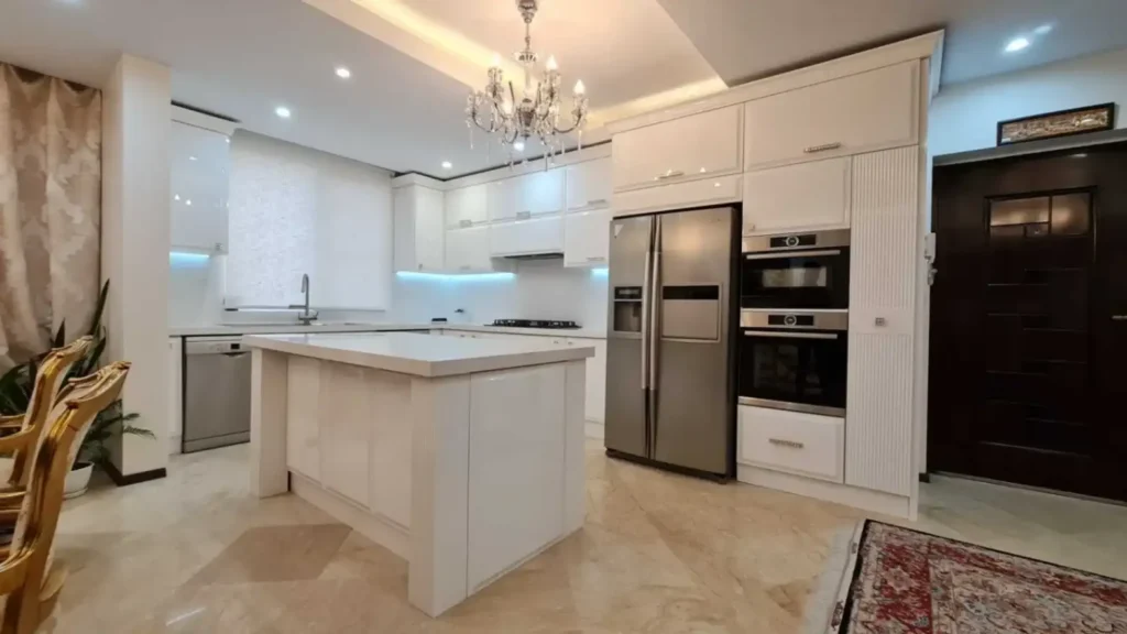 کابینت آشپزخانه انزو سفید